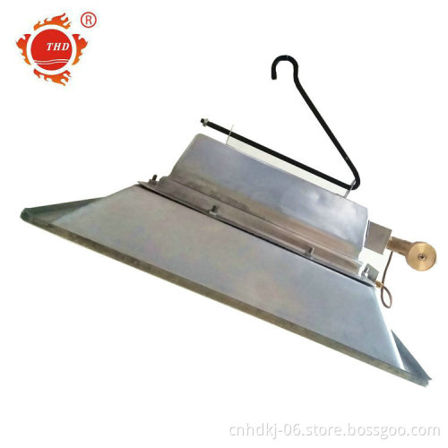 Best Quality Aluminized steel biogas poultry gas brooder for Poultry Farm